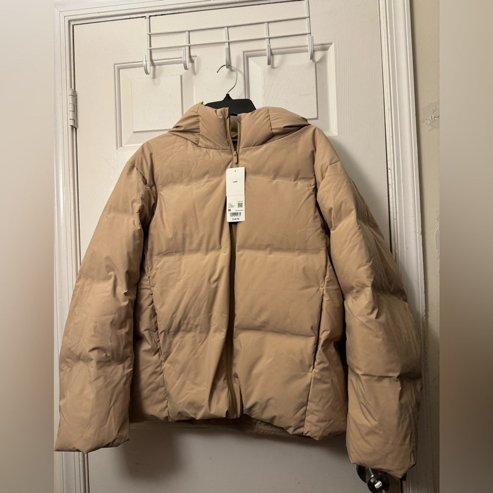 Uniqlo Tan Puffer Jacket